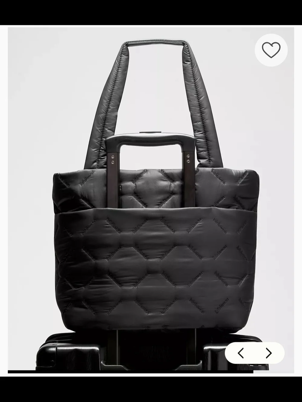 Lululemon Quilty Pleasures Tote BagMedium 12L